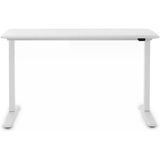 U-DO Sit&Stand Yükseklik Ayarlı Standart Kontrol Panelli Çalışma Masası - HDF Toz Boya (Beyaz)