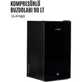 U-Frigo Marin Buzdolabı 90 Litre 12v-24v (Tekne, Yat, Karavan) - Siyah