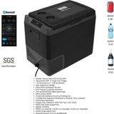 U-Frigo Oto Buzdolabı Vesna Mono 50LT 12V/24V - Siyah