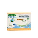U Green Clean 30'lu Bitkisel Bulaşık Makinesi Tableti