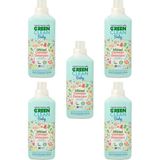 U Green Clean 5'li Organik Lavanta Yağlı Baby Bitkisel Çamaşır Deterjanı 1000 ml
