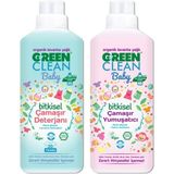 U Green Clean Baby 1 L Çamaşır Deterjanı ve Yumuşatıcısı 100 Yıkama Çocuk Ürünleri İçin - 1 lt