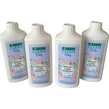 U Green Clean Baby Bitkisel Leke Çıkarıcı 1000 ml 4'lü Set