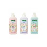 U Green Clean Baby Çamaşır Deterjanı 1 lt + Çamaşır Yumuşatıcı 1 lt + Leke Çıkarıcı 1 lt