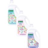 U Green Clean Baby Çamaşır Deterjanı 2.75 Lt Yumuşatıcı 2.75 Lt Leke Çıkarıcı 2.75 Lt