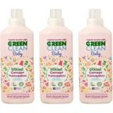 U Green Clean Baby Çamaşır Yumuşatıcı 1 Lt x 3
