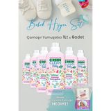 U Green Clean Baby Çamaşır Yumuşatıcı 6'lı Set 1 Lt x 6 Adet Çocuklar İçin Güvenli