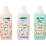 U Green Clean Baby Leke Çıkarıcı 1 Lt Çamaşır Deterjanı ve Yumuşatıcısı Bitkisel Özellikli