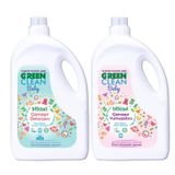 U Green Clean Baby Organik Lavanta Yağlı Bitkisel Çamaşır Deterjanı + Çamaşır Yumuşatıcı 2750 ML