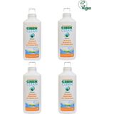 U Green Clean Bitkisel Portakal Yağlı Bulaşık Makinesi Jel Deterjanı 1000ML. 4 Lu Set