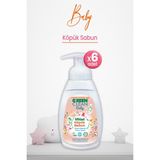U Green Clean Green Clean Baby Köpük Sabun Portakal Yağlı 450 ml x 6 Adet