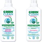 U Green Clean Hassas Ciltler Çamaşır Seti 2'li (Hassas Ciltler Çamaşır Deterjanı 1 LT + Hassas Ciltler Çamaşır Yumuşatıcı 1 LT)