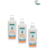 U Green Clean Organik Portakal Yağlı Bitkisel Bulaşık Makinesi Jel Deterjanı 1000Ml. 3 Lü Set