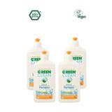 U Green Clean Organik Portakal Yağlı Bulaşık Makinesı Parlatıcı 500 Ml 4 Lü Set