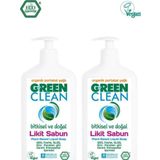 U Green Clean Organik Portakal Yağlı Likit Sabun 500 Ml 2 Li Set