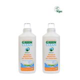 U Green Clean Portakal Yağlı Bitkisel Jel Bulaşık Makinesi Deterjanı 1000 Ml 2 Li Set
