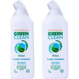 U Green Clean Portakal Yağlı Bitkisel Tuvalet Temizleyici 750 ml 2'li Set Doğa Dostu Temizlik