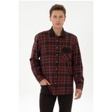 U.. Polo Assn. Erkek Gömlek 50308340-Vr177,Bordo S