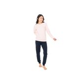 U.. POLO ASSN. Pamuklu Pijama Takımı, S, LK&20125, Pembe, kadın