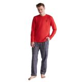 U.. POLO ASSN. Pijama Takımı, S, US18751POLO, Kırmızı, erkek