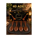 u.s.m ucuzsanalmarket Uzun Oyun Kaşığı 40 'li Set ( Ekonomik Paket )