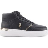 U.S. Polo Assn. 101397721 Alon Kadın Sneaker Bot Siyah