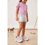 U.S. Polo Assn. 102155810 6P Sette JR 6FX Patik Kız Çocuk Yürüyüş Ayakkabısı Beyaz - Pembe