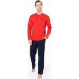 U.s. Polo Assn. 18959 Erkek Büyük Beden Pijama Takımı - Kırmızı - XL