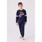 U.s. Polo Assn. 1902 Erkek Çocuk Uzun Kol Manşetli Pijama Takım