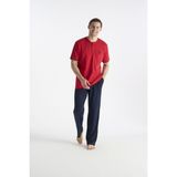 U.s. Polo Assn. 19029 Erkek Pijama Takımı - Kırmızı