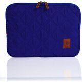 U.S. Polo Assn. 22476-78-81-79-80 Tablet Çantası Kılıf Macbook Air - Macbook Pro 13&13.3 Inç Uyumlu Laptop Kılıfı Kapitone - Mavi