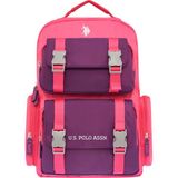 U.S. Polo Assn. 24083-24080-24079-24082 Unisex Okul Sırt Çantası Öğrenci Günlük Seyahat Tatil Spor Yürüyüş Seyahat Gezi Kamp Günlük - Pembe