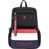 U.S. Polo Assn. 24176-24172-24174 Unisex Okul Sırt Çantası Öğrenci Günlük Seyahat Tatil Spor Yürüyüş Seyahat Gezi Kamp Günlük - Siyah