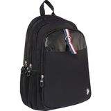 U.S. Polo Assn. 24353-24354 Unisex Okul Sırt Çantası - Siyah