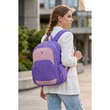 U.S. Polo Assn. 24432-24430-24429-24431 Unisex Okul Sırt Çantası Laptop Çantası - Mor