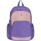 U.S. Polo Assn. 24432-24430-24429-24431 Unisex Okul Sırt Çantası Laptop Çantası - Mor