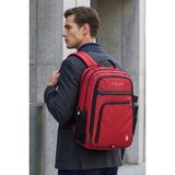 U.s. Polo ASSN.25080-25081- 25082-25083-25084 Sırt Çantası Okul Çantası Seyahat Kamp Çantası - Kırmızı