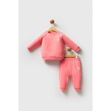 U.s. Polo Assn 2'li Bebek Takımı USB2741 - Pembe - 24 - 36 Ay