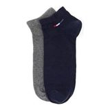 U.S. Polo Assn. 2’li Paket Çorap Gri Lacivert - Regular Fit - Şık ve Rahat Tasarım (Erkek/)