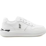 U.S. Polo Assn. 3L Alka 3FX 101340863 Beyaz Kadın Günlük Ayakkabı