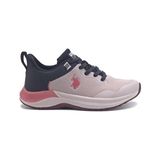 U.S. Polo Assn. 3m Florın Wmn 3fx Kadın Spor Ayakkabı 36 Numaralı Bağcıklı Tekstil Malzeme ile Konforlu Tasarım - Pembe