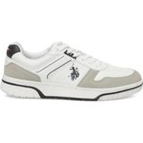 U.S. Polo Assn. 4F VICENTE 4PR Beyaz Erkek Sneaker Ayakkabı
