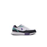 U.S. Polo Assn. 4M LEMAR JR 4FX Beyaz Kız Çocuk Sneaker Ayakkabı