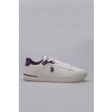 U.S. Polo Assn. 4W Mango WMN 4PR Kırık Beyaz Kadın Sneaker Ayakkabı