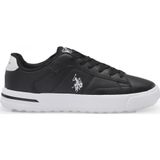 U.S. Polo Assn. 4W MANGO WMN 4PR Siyah / Beyaz Kadın Sneaker Ayakkabı