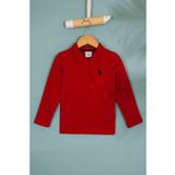 U.S. Polo Assn. 50207743 Kırmızı Kız Çocuk Sweatshirt