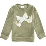 U.S. Polo Assn. 50240637-VR183 Açık Haki Kız Çocuk Sweatshirt