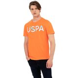 U.S. Polo Assn. 50247339 Turuncu Bisiklet Yaka Erkek T-shirt