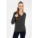 U.S. Polo Assn. 50251903-VR006 Antrasit Kadın Triko Kazak