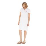 U.S. Polo Assn. 50262672-VR013 Örme Beyaz Kadın Elbise